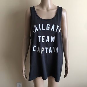 🌸 tailgate team captain sleeveless tank large new